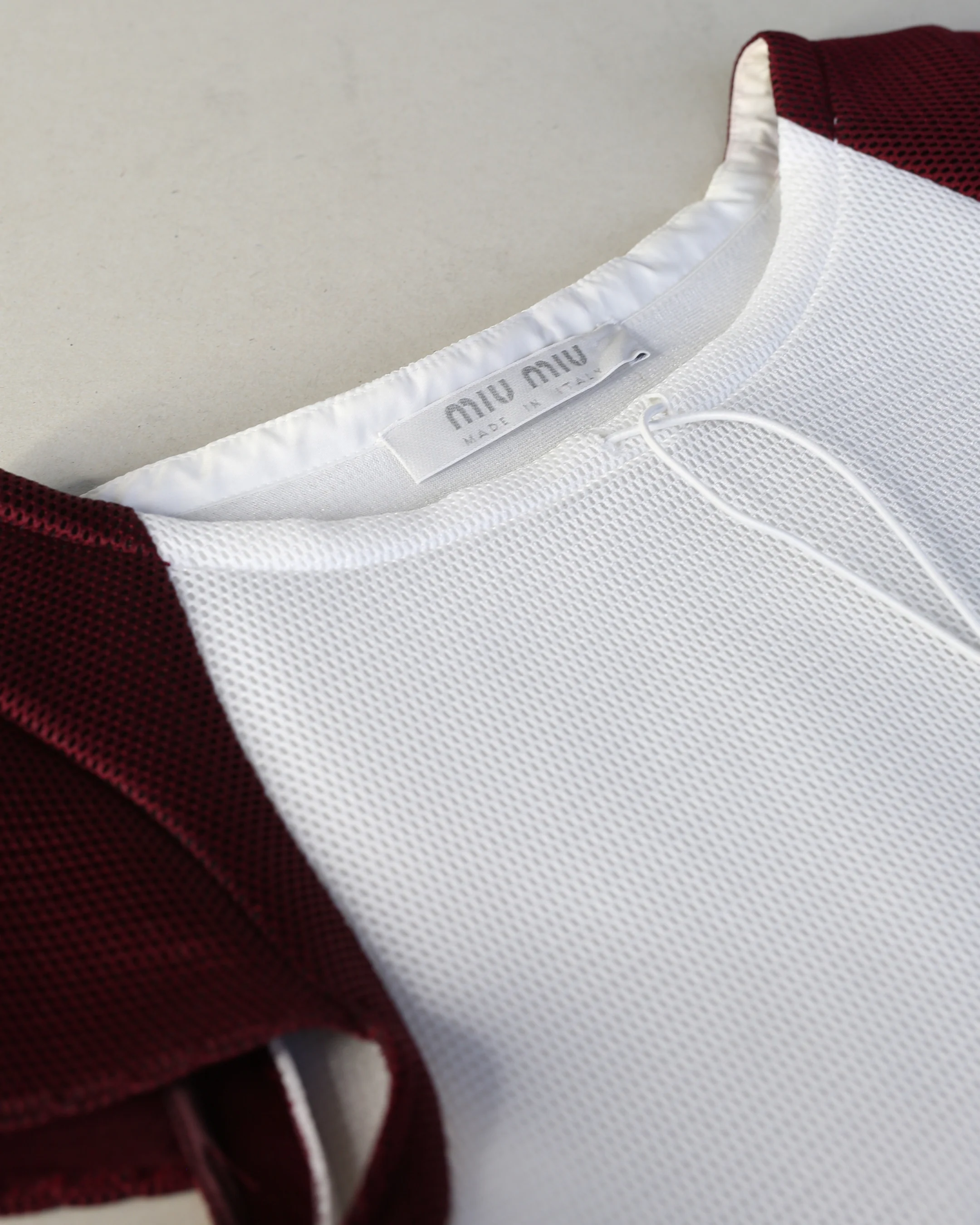 miu miu ss 2000s toggle mesh top - Image 5