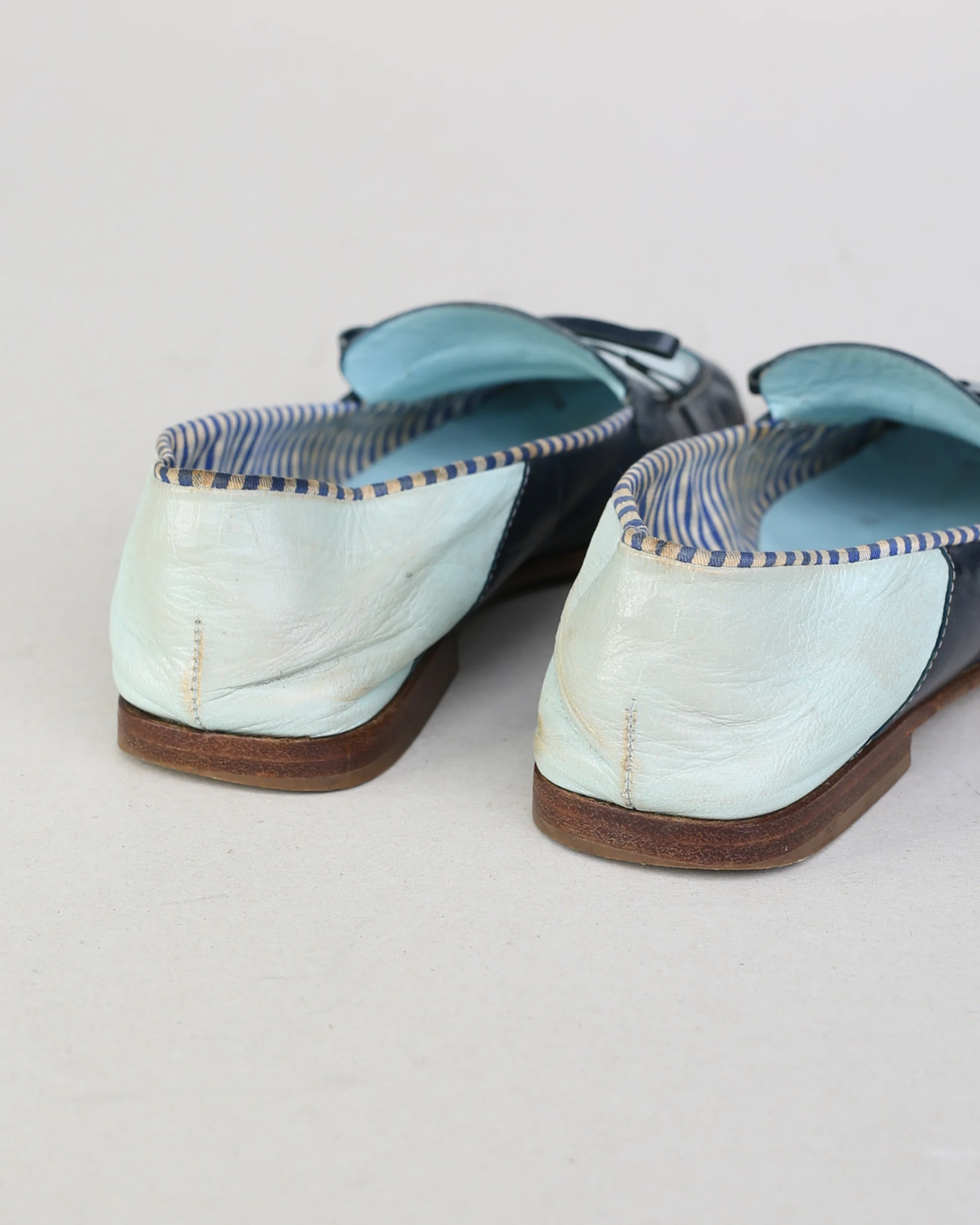 miu miu ss 2000 gingham loafers - Image 6
