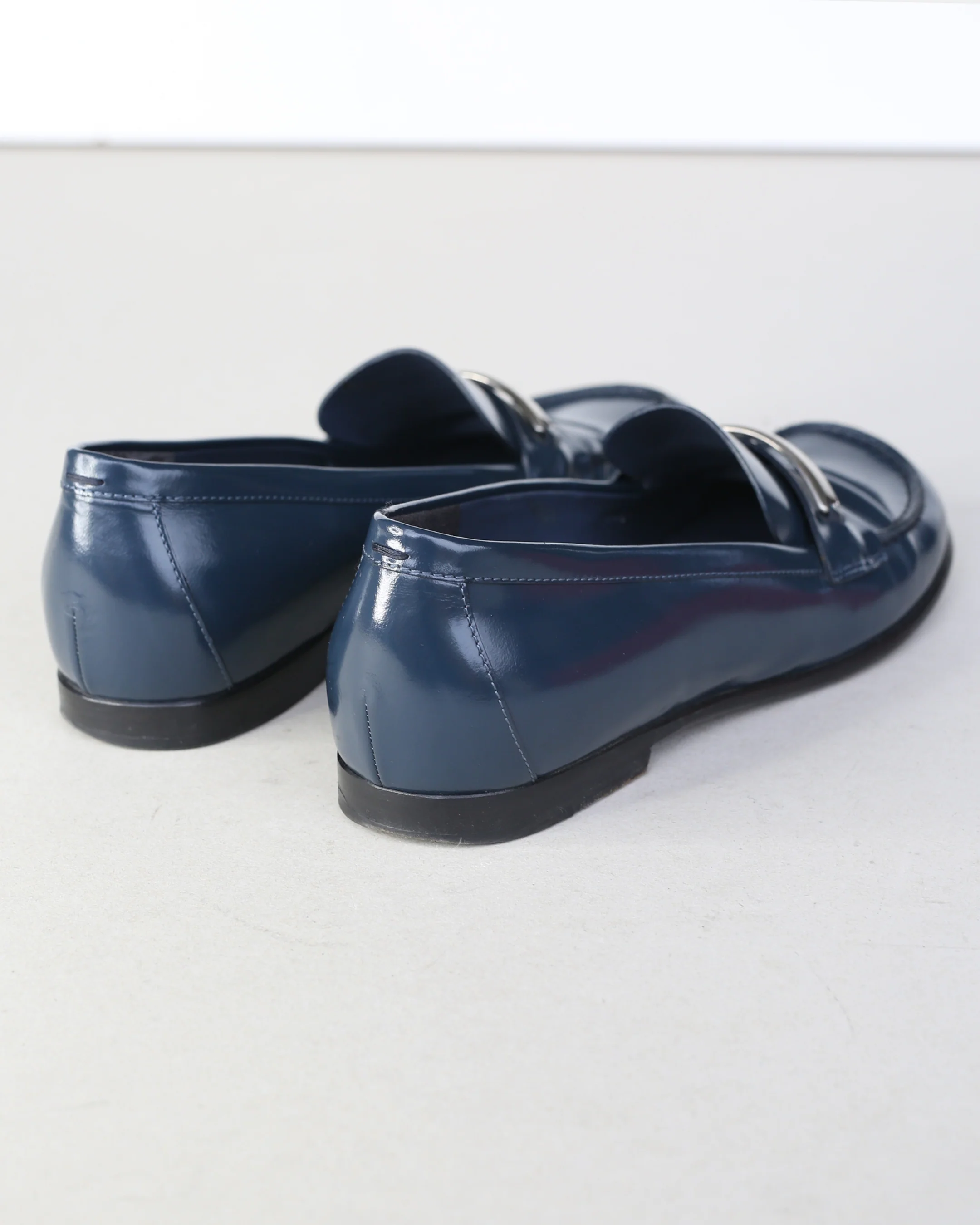 prada early 90s leather loafers - Image 5