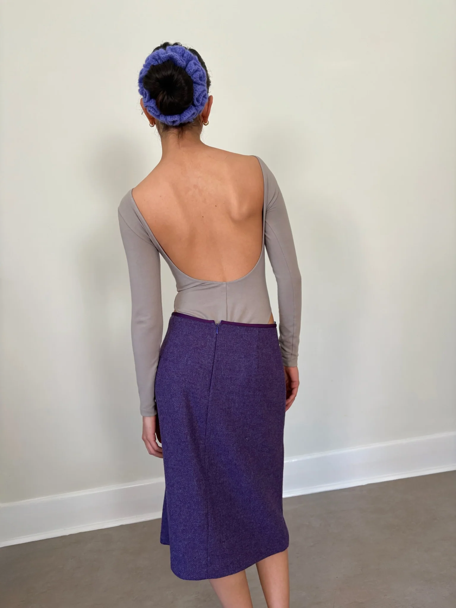 eina scrunchie (indigo) - Image 3