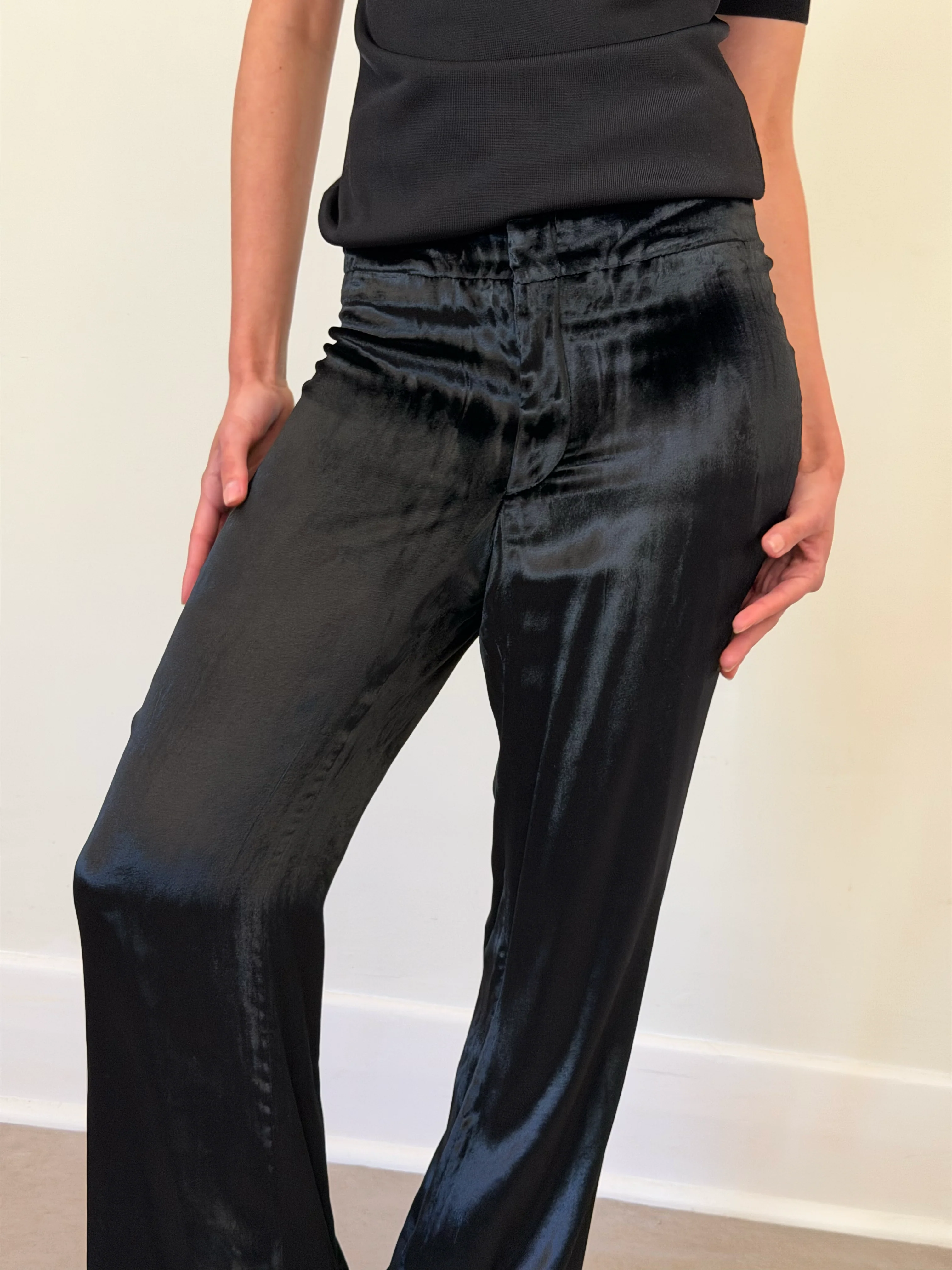 gucci fall 1999 velour pants - Image 4