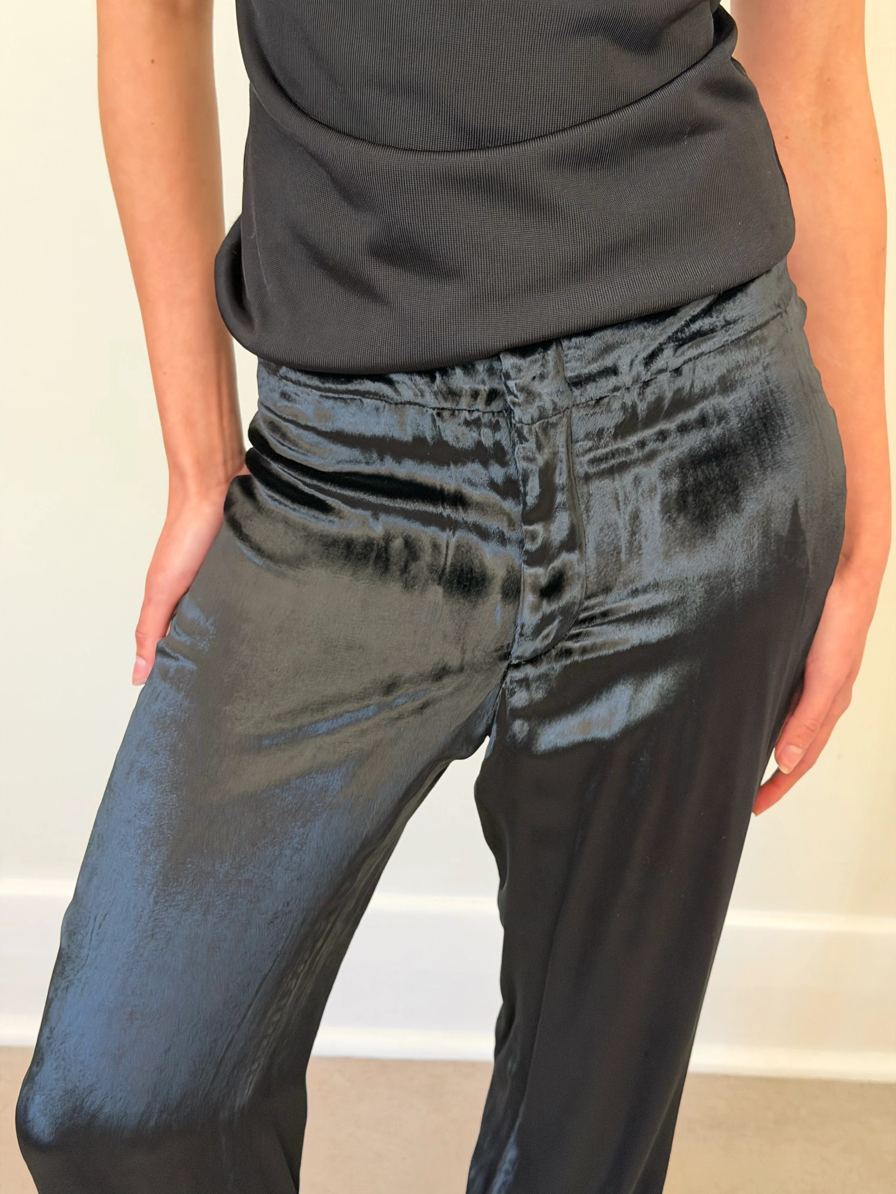 gucci fall 1999 velour pants - Image 6