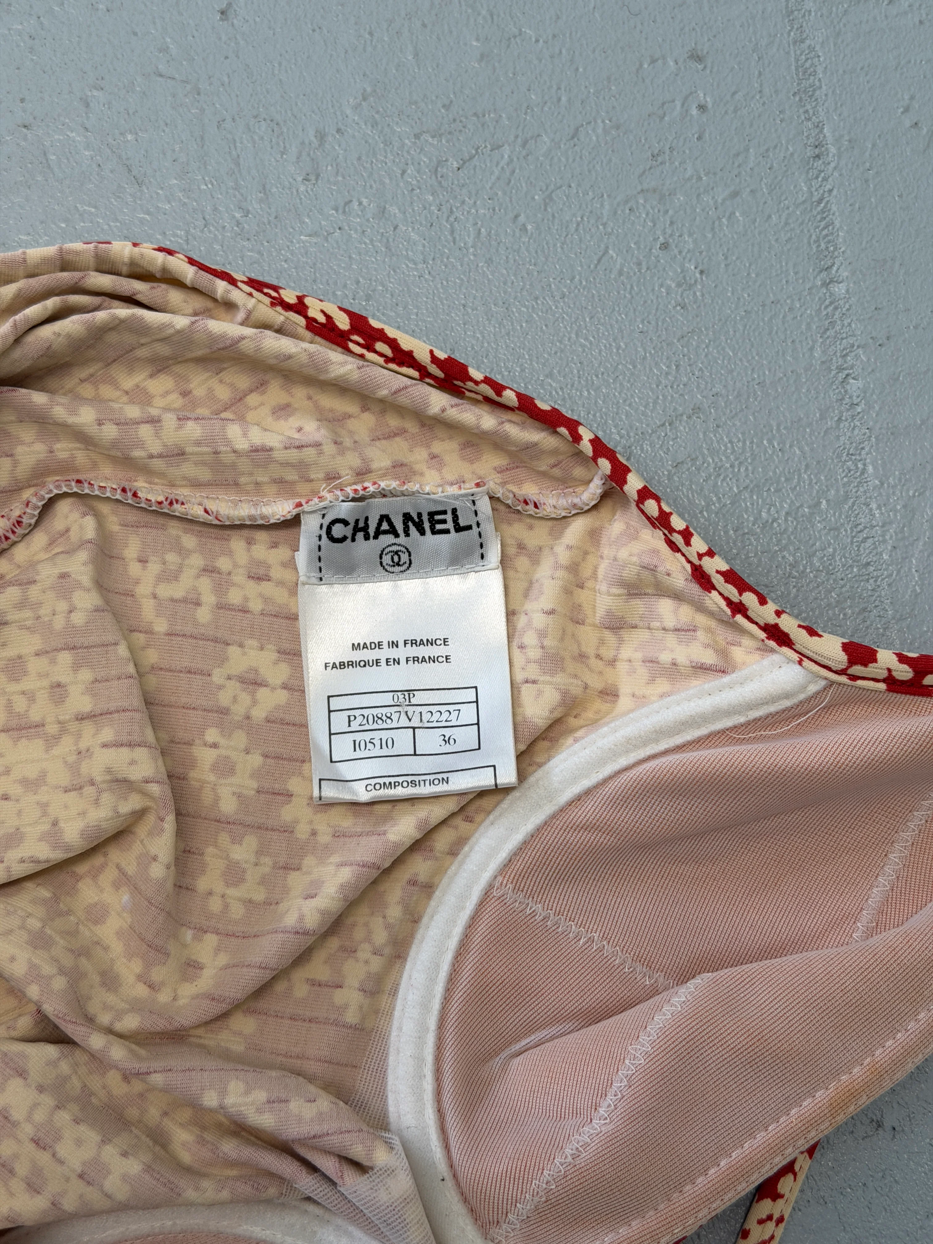 (rare) chanel spring 2003 halter dress - Image 11