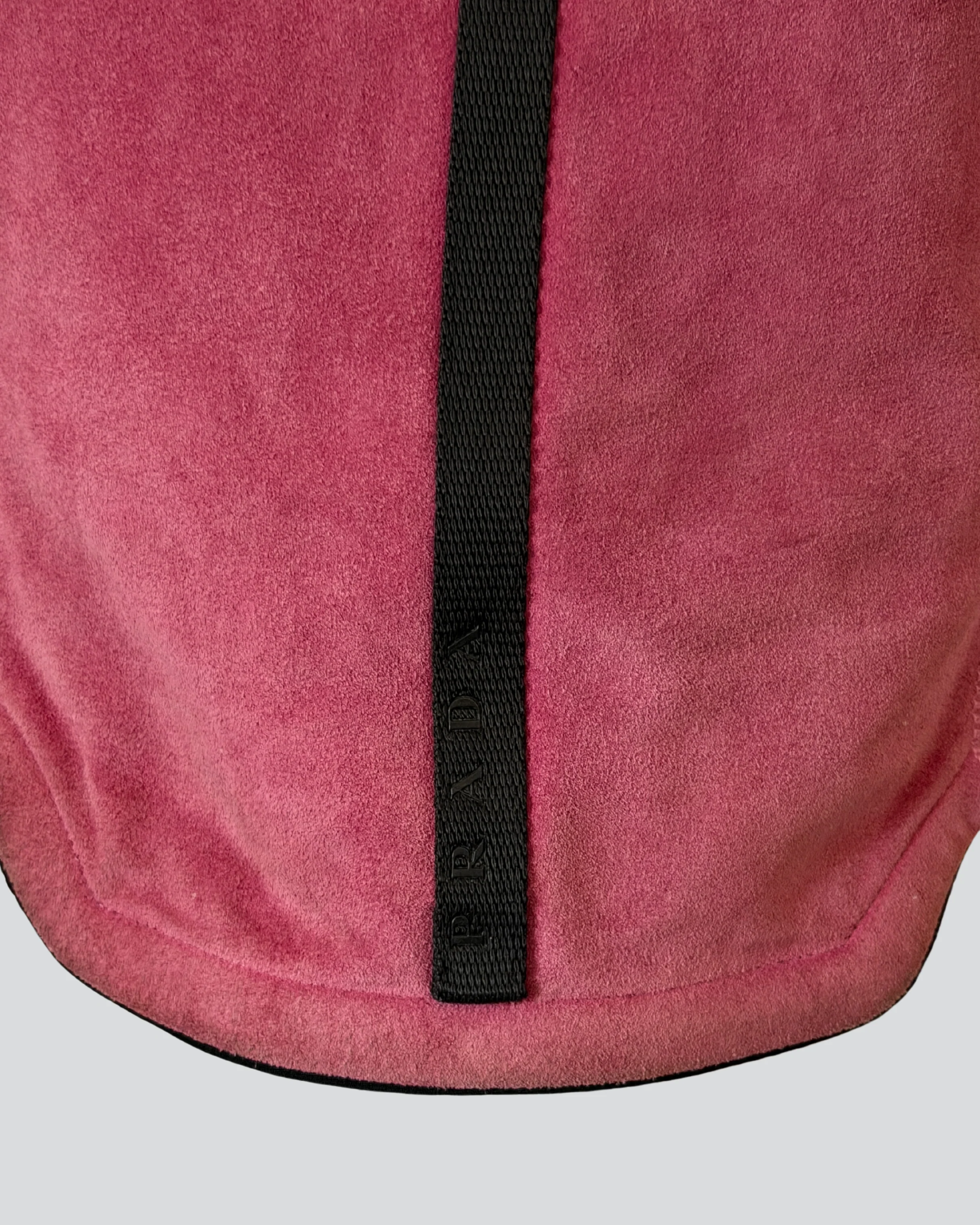 (permanent collection) prada fall winter 1999 suede corset - Image 11