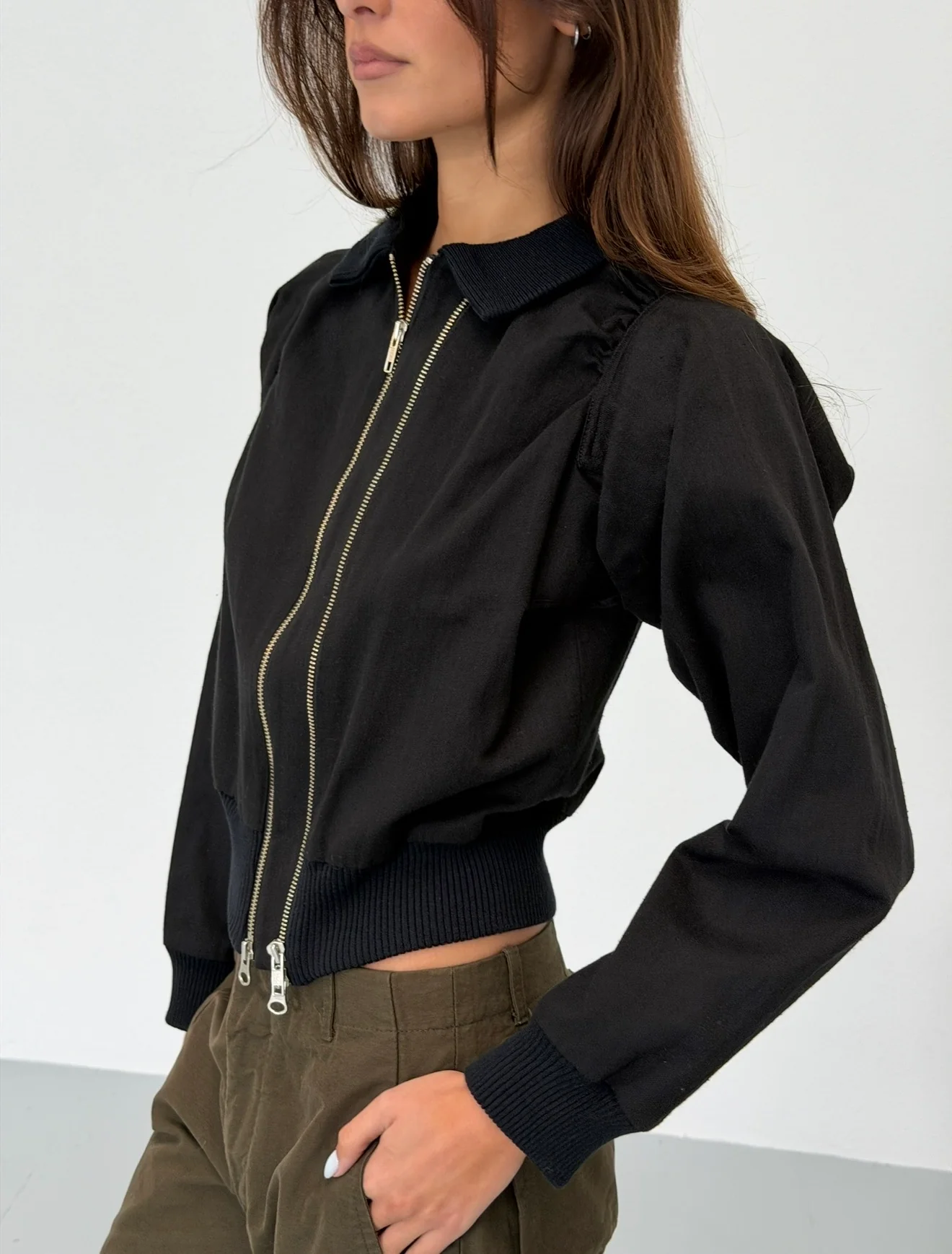 yohji yamamoto 1990s cotton blouson - Image 3