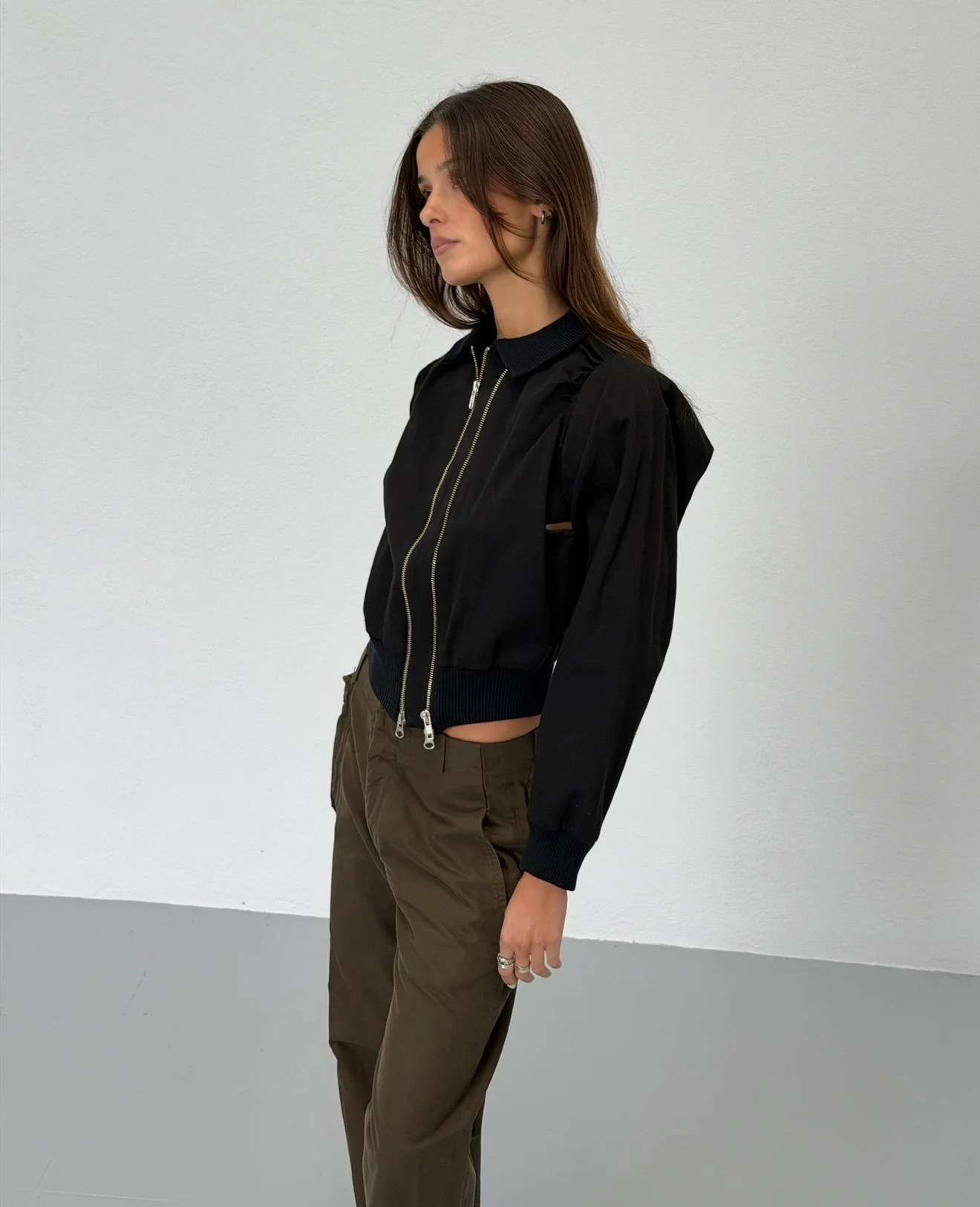 yohji yamamoto 1990s cotton blouson - Image 6