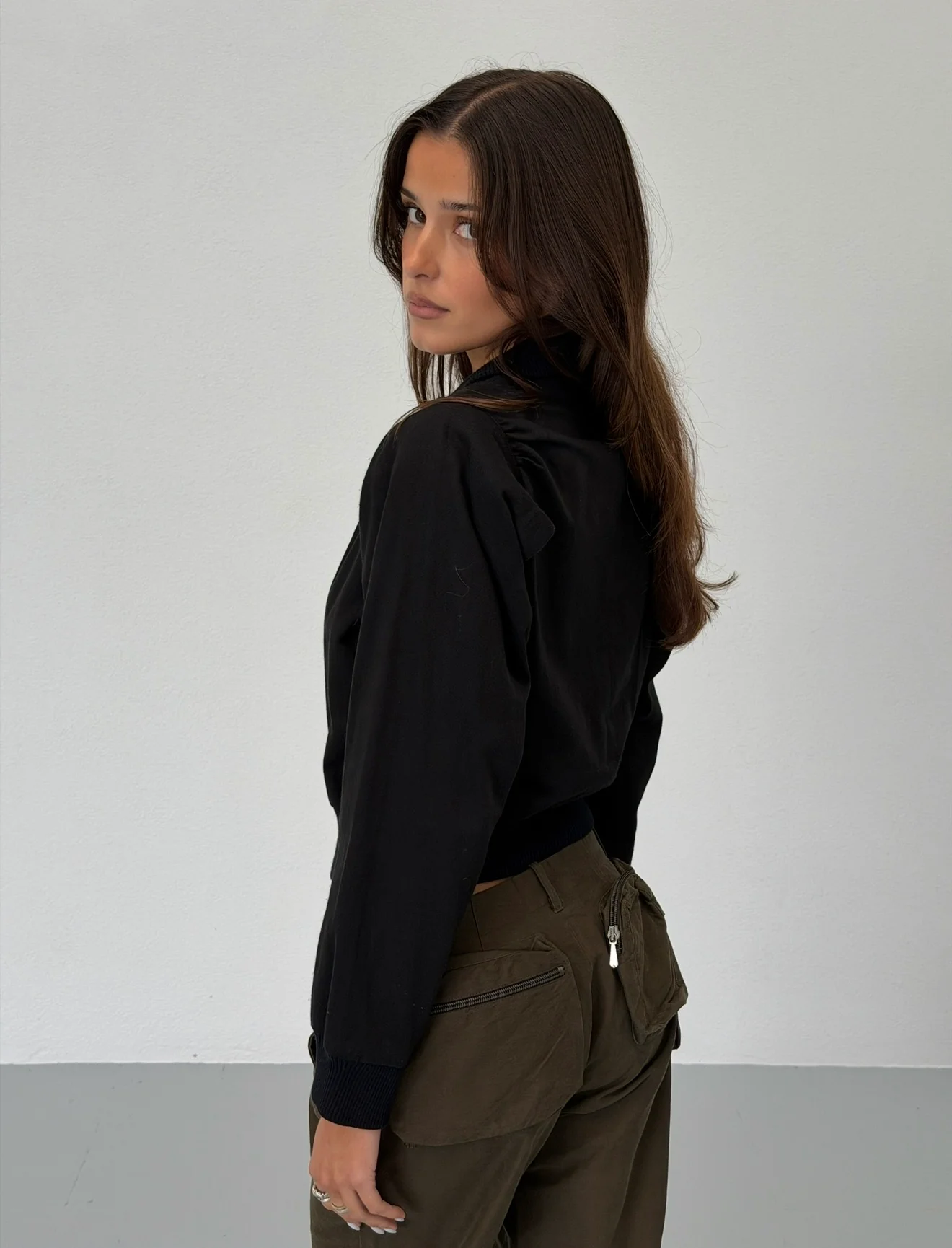 yohji yamamoto 1990s cotton blouson - Image 8